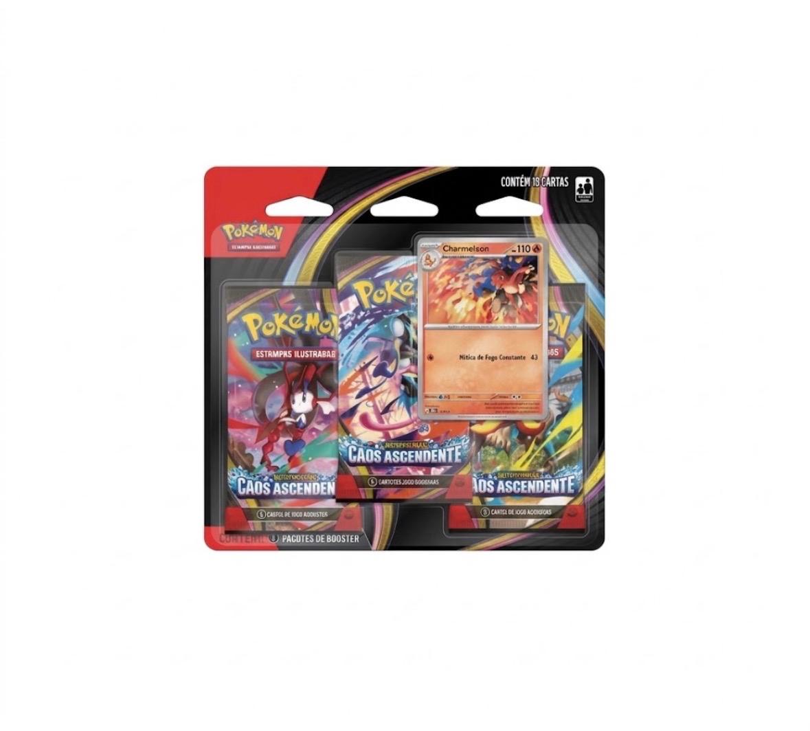 (PT-BR) Blister Triplo Megaevolução 4 - Caos Ascendente